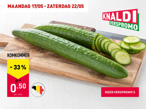 Knaldi Verspromo - Komkommer -33%