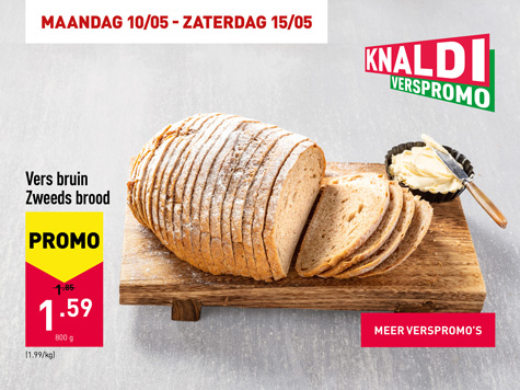 PROMO Vers bruin Zweeds brood