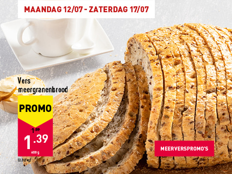 PROMO - Vers meergranenbrood