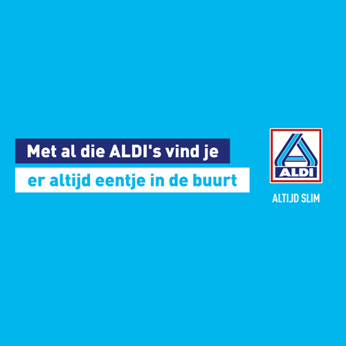 Met al die ALDI's vind je er altijd eentje in de buurt